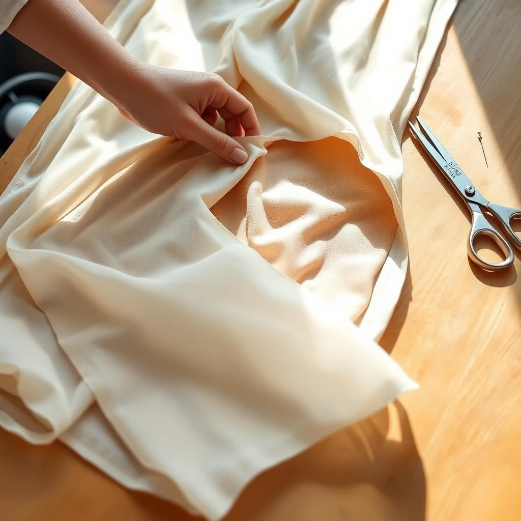 comment doubler un pantalon transparent