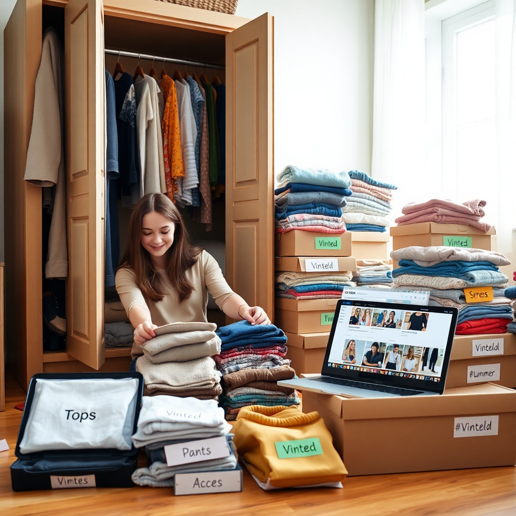 comment classer ses articles sur vinted